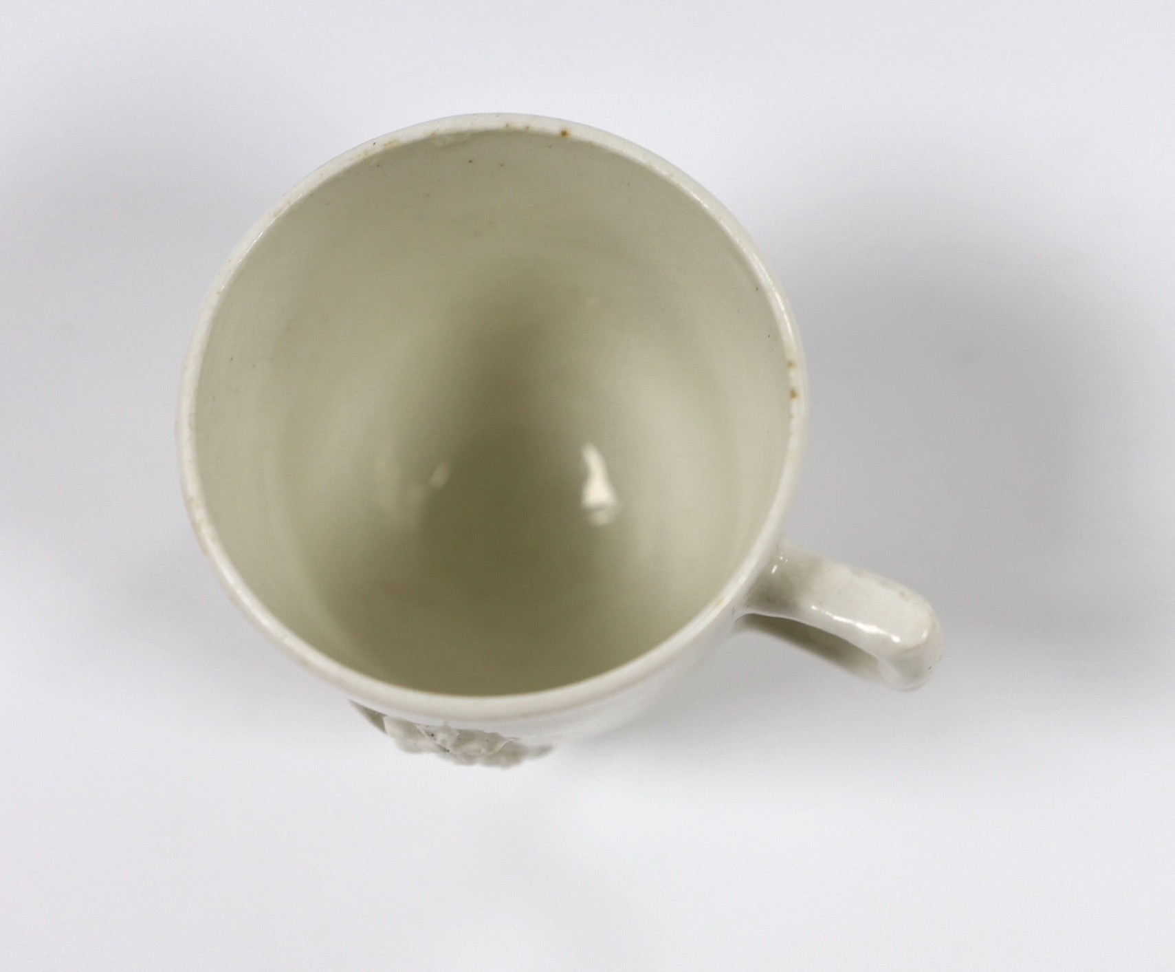 A Bow blanc de chine coffee cup, 6cm